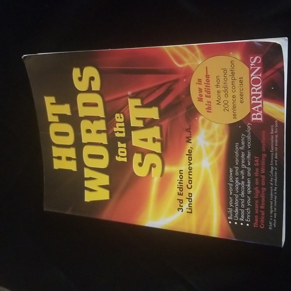 Rock the SAT  STUDY guide & Hot Words for the SAT 3RD edition - Picture 16 of 17